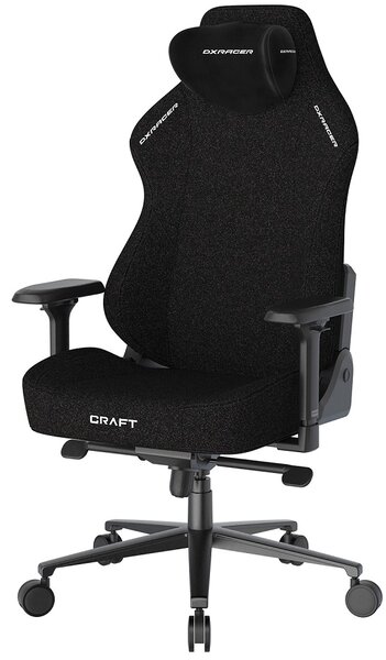 Herní židle DXRacer CRAFT černá, látková