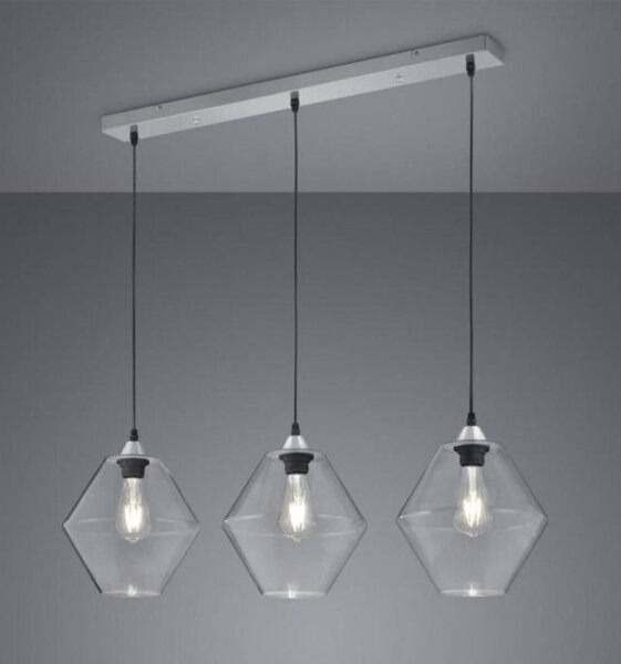Reality - Lustr na lanku TRENTO 3xE27/40W/230V