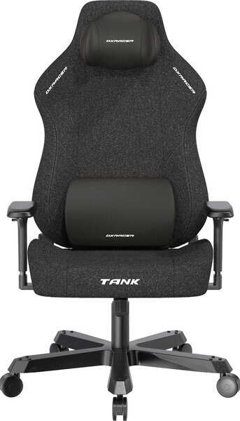 Herní židle DXRacer TANK černá, látková