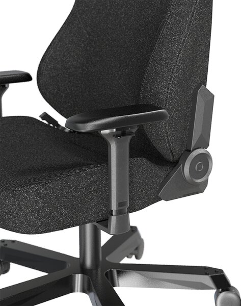 Herní židle DXRacer TANK černá, látková