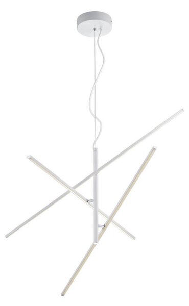 Trio - LED Stmívatelný lustr na lanku TIRIAC 3xLED/8,5W/230V bílá