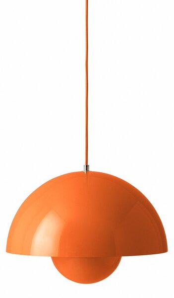 Závěsná svítidlo &Tradition, Flowerpot VP7, stmívatelné, Oranžová, Obývací pokoj, Kov, Design