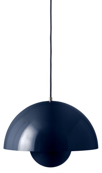 Závěsná svítidlo &Tradition, Flowerpot VP7, stmívatelné, Modrá, Obývací pokoj, Kov, Design