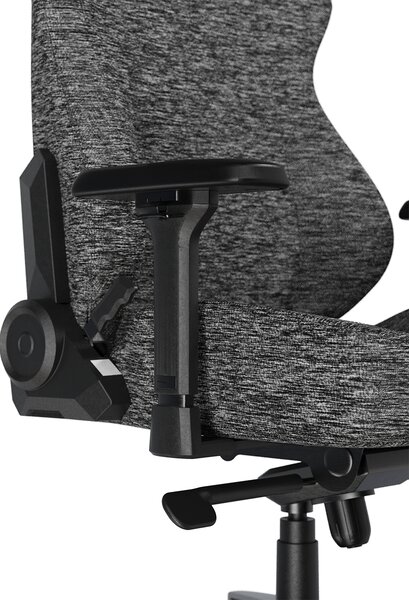 Herní židle DXRacer CRAFT šedá, látková