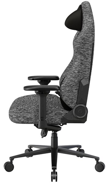 Herní židle DXRacer CRAFT šedá, látková