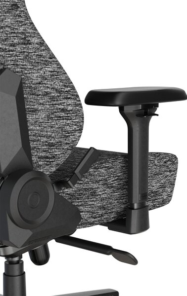 Herní židle DXRacer CRAFT šedá, látková