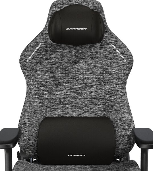 Herní židle DXRacer CRAFT šedá, látková