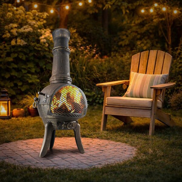 Deuba Ohnisko Chiminea 112x44 cm
