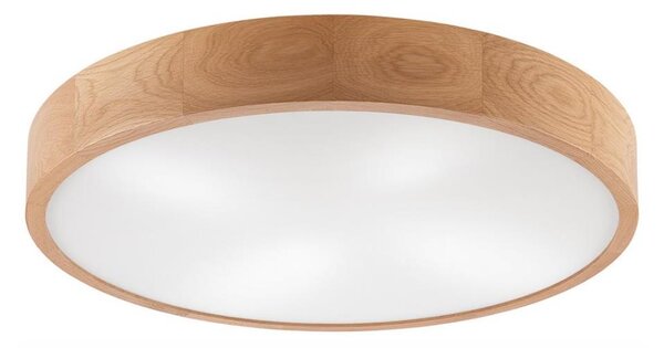 Stropní svítidlo OAK 4xE27/60W/230V pr. 57,5 cm dub