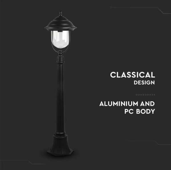 Venkovní lampa 1xE27/60W/230V 111 cm IP44
