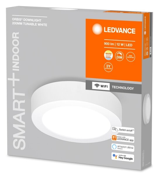 Ledvance - LED Stmívatelné stropní svítidlo ORBIS LED/12W/230V 3000-6500K Wi-Fi