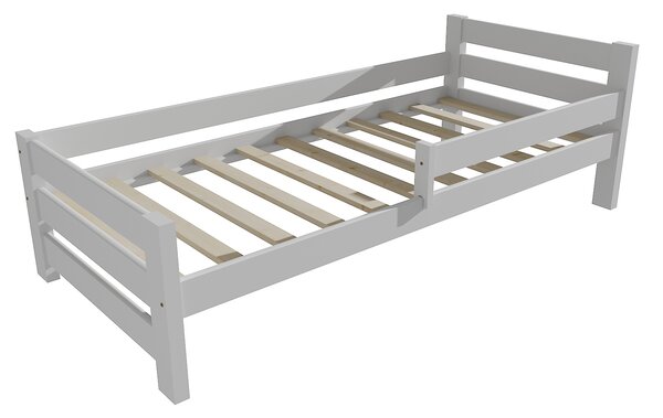 Vomaks Dětská postel se zábranou VMK012D KIDS Rozměr: 90 x 190 cm, Barva: barva bílá