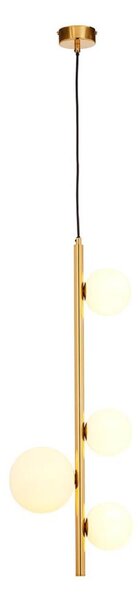 Jupiter 1921 - Lustr na lanku TAIDA 4xG9/40W/230V mosaz