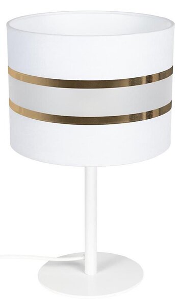 Stolní lampa CORAL 1xE27/60W/230V bílá