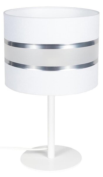 Stolní lampa CORAL 1xE27/60W/230V bílá