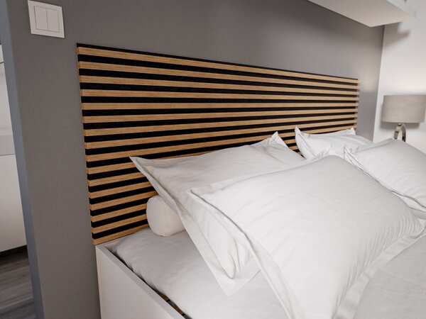 Dekorativní lamelový panel TIMBER, dekor dub Rozměr: 200 x 60 cm