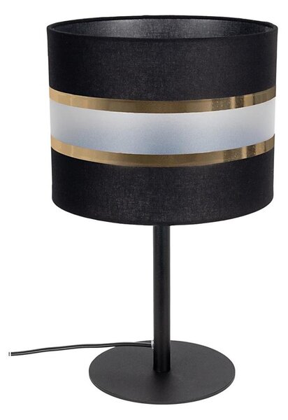 Stolní lampa CORAL 1xE27/60W/230V černá