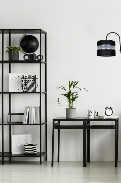 Nástěnné svítidlo CORAL 1xE27/60W/230V černá