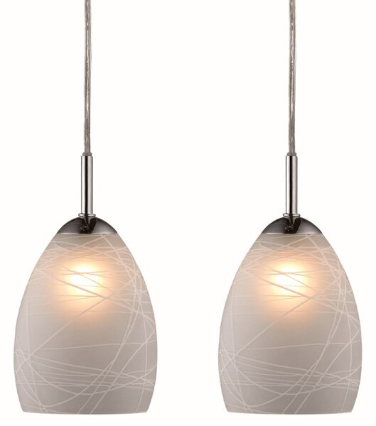 Halo Design Set skleněných závěsných světel Winner 11,5 cm