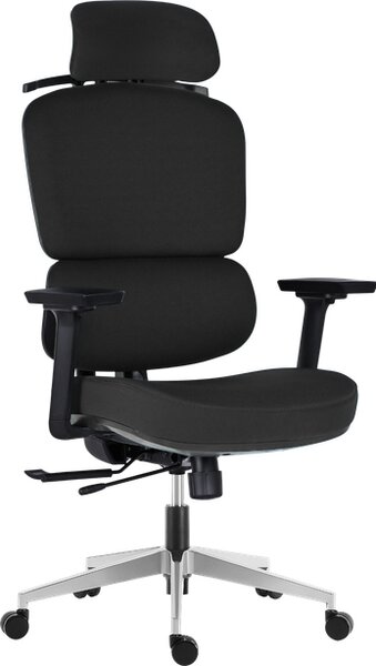 Mercury Ergonomická kancelářská židle DAKOTA BLACK, černá