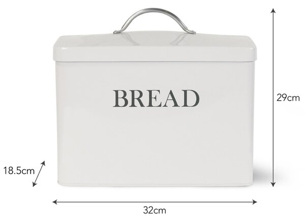 Garden Trading Kovový chlebník Bread Bin - Chalk GAT131