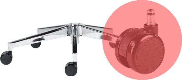Mercury Ergonomická kancelářská židle DAKOTA BLACK, černá