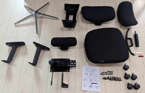 Mercury Ergonomická kancelářská židle DAKOTA BLACK, černá
