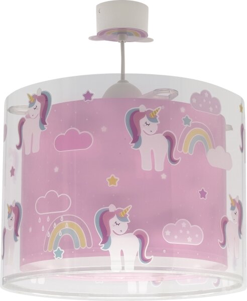 Dalber 41592 - Dětský lustr UNICORNS 1xE27/60W/230V