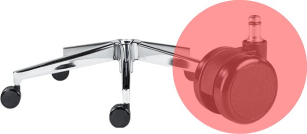 Mercury Ergonomická kancelářská židle DAKOTA GREY, šedé plasty