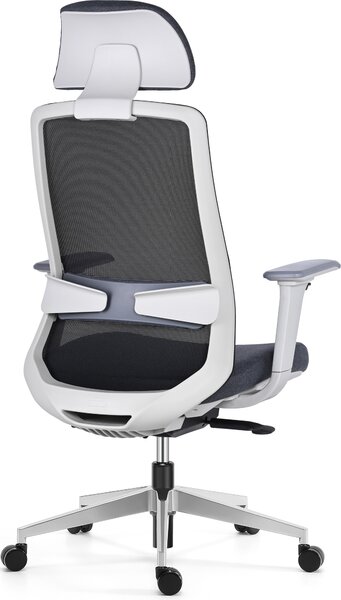 Mercury Ergonomická kancelářská židle DORA černá/šedá