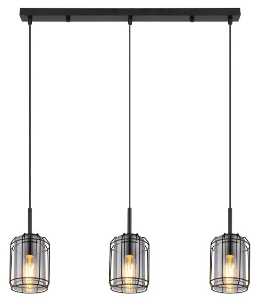 Globo 15559-3H - Lustr na lanku KAMMI 3xE27/60W/230V