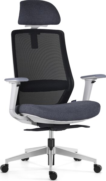 Mercury Ergonomická kancelářská židle COLORADO černá/šedá