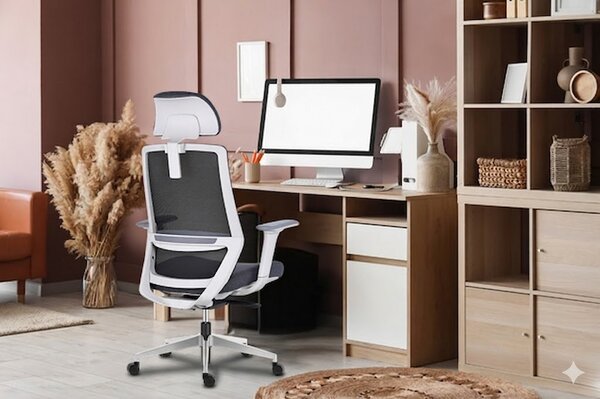 Mercury Ergonomická kancelářská židle COLORADO černá/šedá