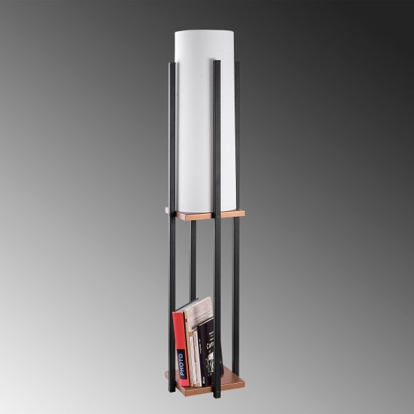 Stojací lampa 1xE27/40W/230V bílá