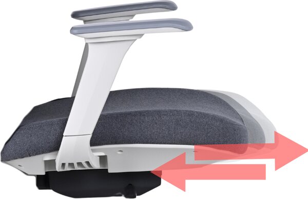 Mercury Ergonomická kancelářská židle COLORADO černá/šedá