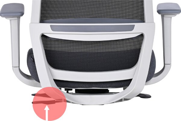 Mercury Ergonomická kancelářská židle COLORADO černá/šedá