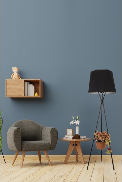 Stojací lampa VENEDIK 1xE27/60W/230V černá