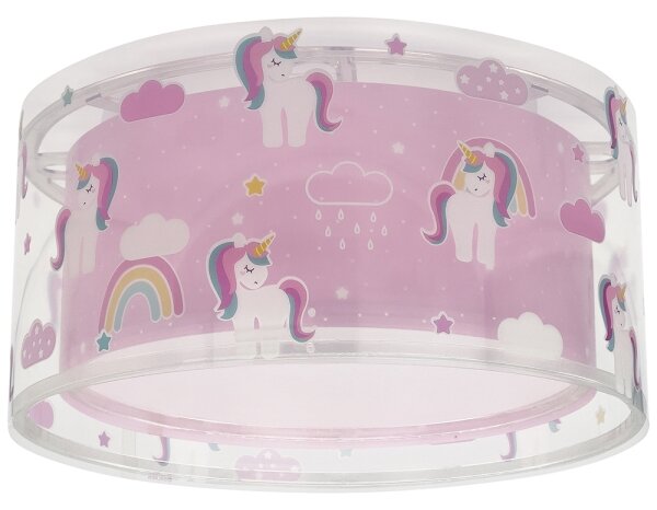 Dalber 41596 - Dětské stropní svítidlo UNICORNS 2xE27/60W/230V