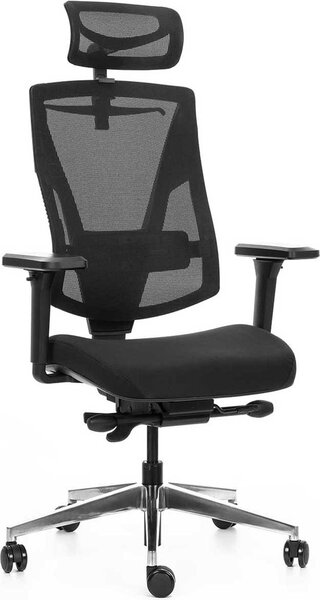 Mercury Ergonomická kancelářská židle OAMA ERGO černá