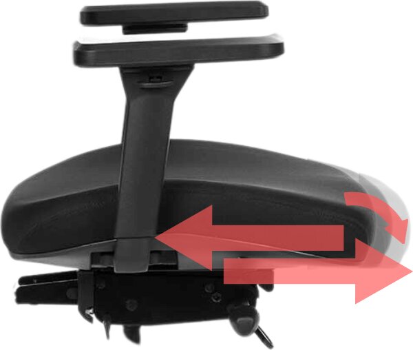 Mercury Ergonomická kancelářská židle OAMA ERGO černá