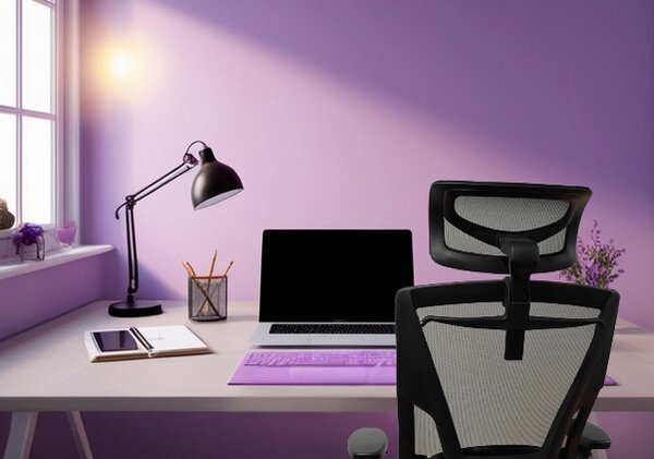 Mercury Ergonomická kancelářská židle OAMA ERGO černá