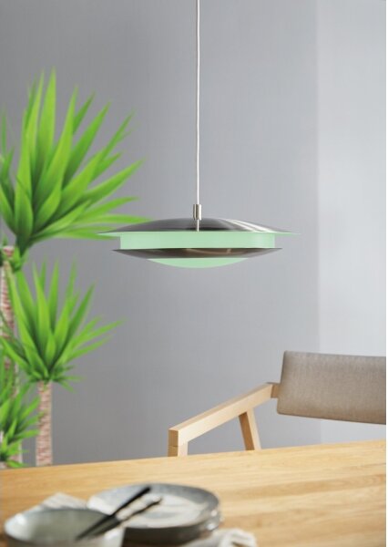 Eglo 98043 - LED RGBW Stmívatelný lustr na lanku MONEVA-C LED/18W/230V