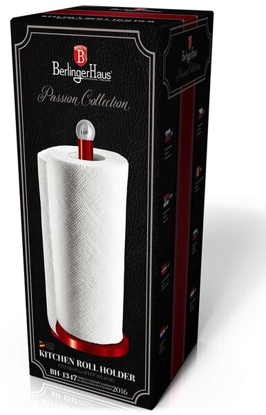 Držák na papírové utěrky Burgundy Metallic Line