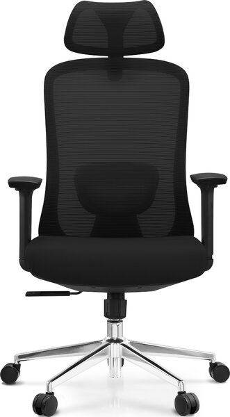MERCURY Ergonomická kancelářská židle ASPEN černá, s posuvem sedáku