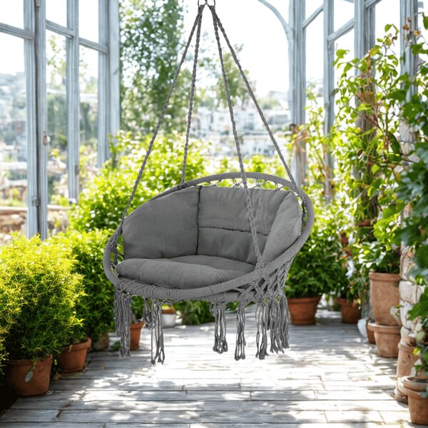 Aga Závěsné křeslo MR4510DG Dark Grey