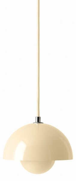 Závěsná svítidlo &Tradition, Flowerpot VP10, stmívatelné, Béžová, Obývací pokoj, Kov, Design