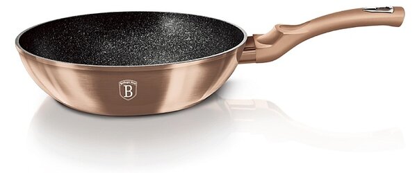 Wok s mramorovým povrchem 30 cm Rosegold Metallic Line