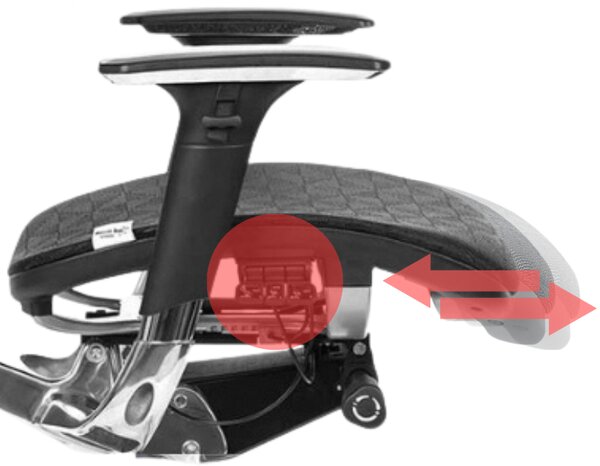 MERCURY Ergonomická kancelářská židle ORION JNS-801, černá sítovina W-51 (vzorovaná), leštěný kříž