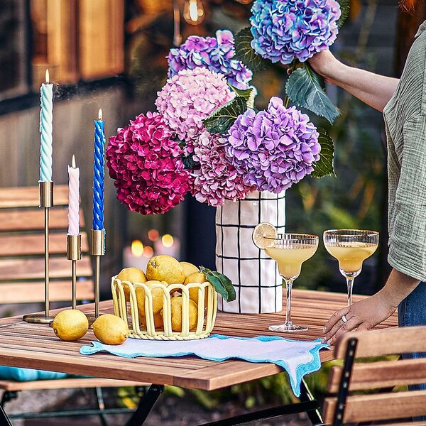 GOLDEN TWENTIES Sklenice na Cosmopolitan se zlatým okrajem 350 ml