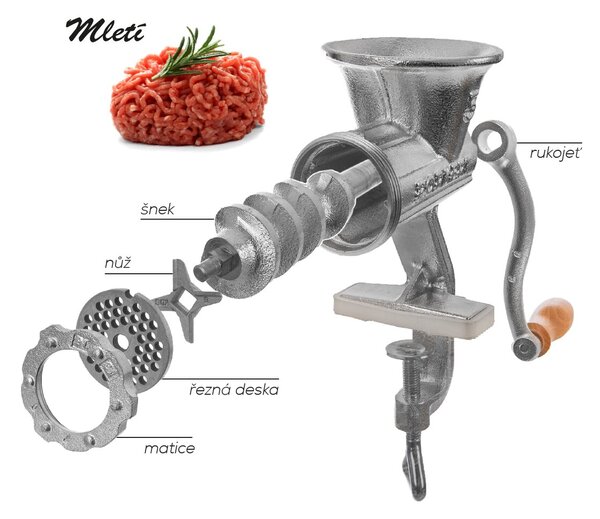 Mlýnek na maso Porkert vel. 5
